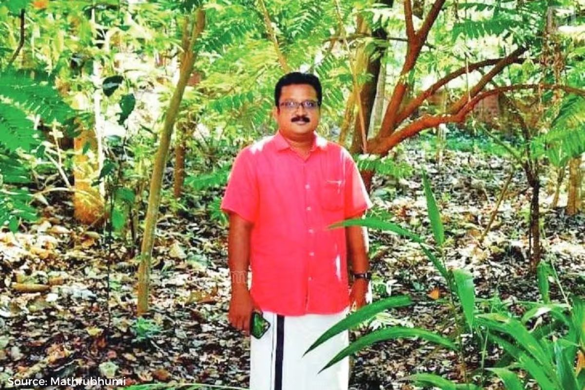 Who is Rafi Ramnath turning barren land into a forest with Miyawaki technique?