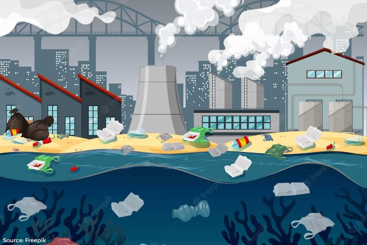 India removed chapters related to water conservation and air pollution from syllabus