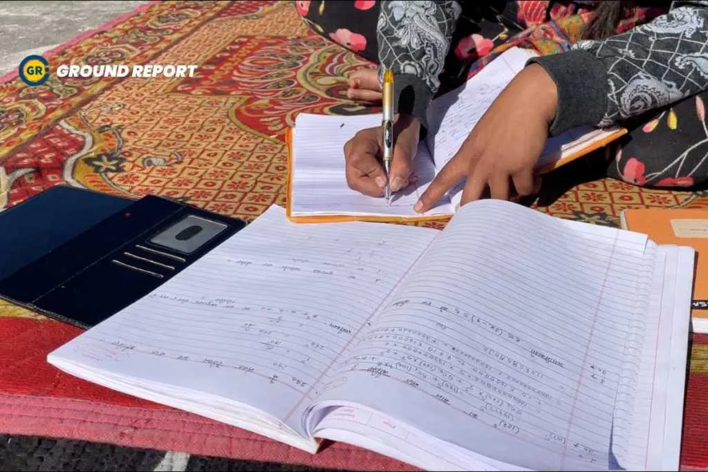 indian student studying