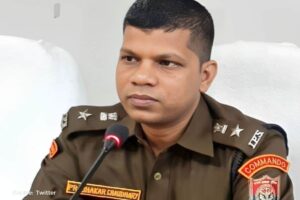 Who is IPS Prabhakar Chaudhary transferred 31st time in 11 years of Job?