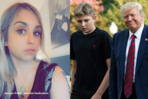 Who is Tracy Marie Fiorenza sent threats to shoot Barron Trump and why?