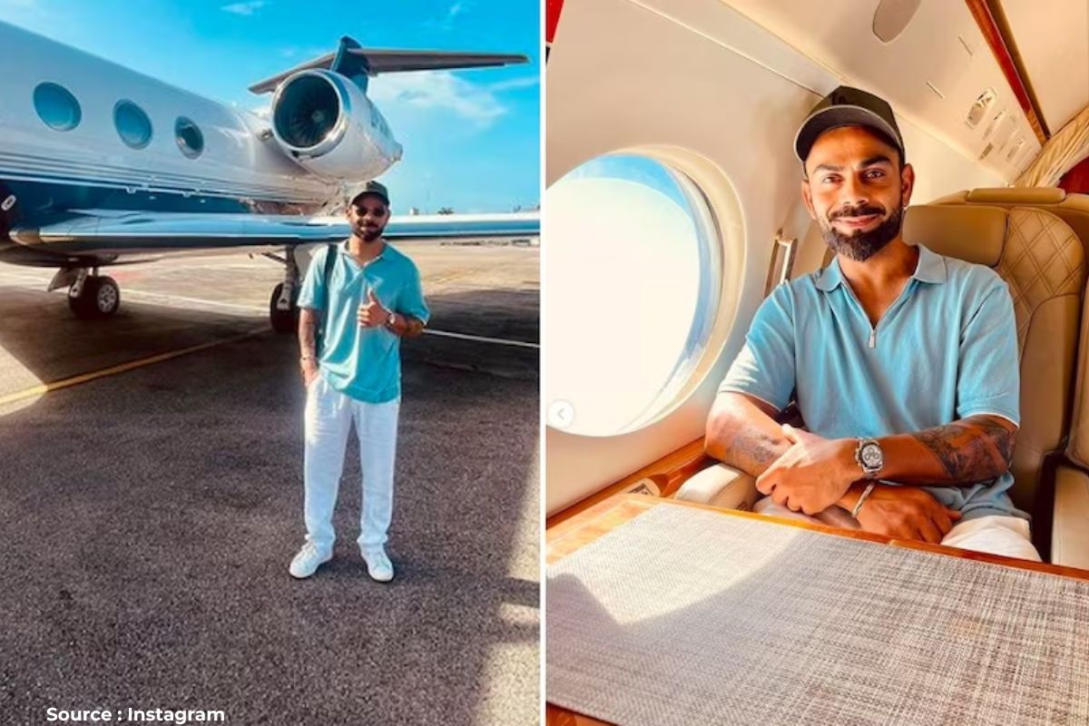 Climate Villain: Virat Kohli took special chartered flight from west Indies