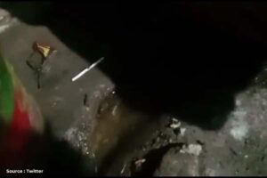 Water seeping into houses in Mastadi village of Uttarkashi