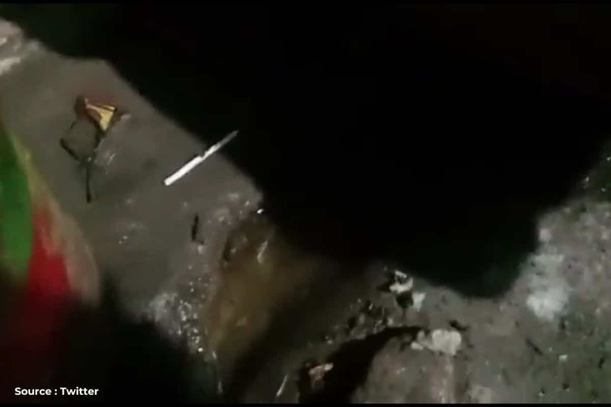 Water seeping into houses in Mastadi village of Uttarkashi