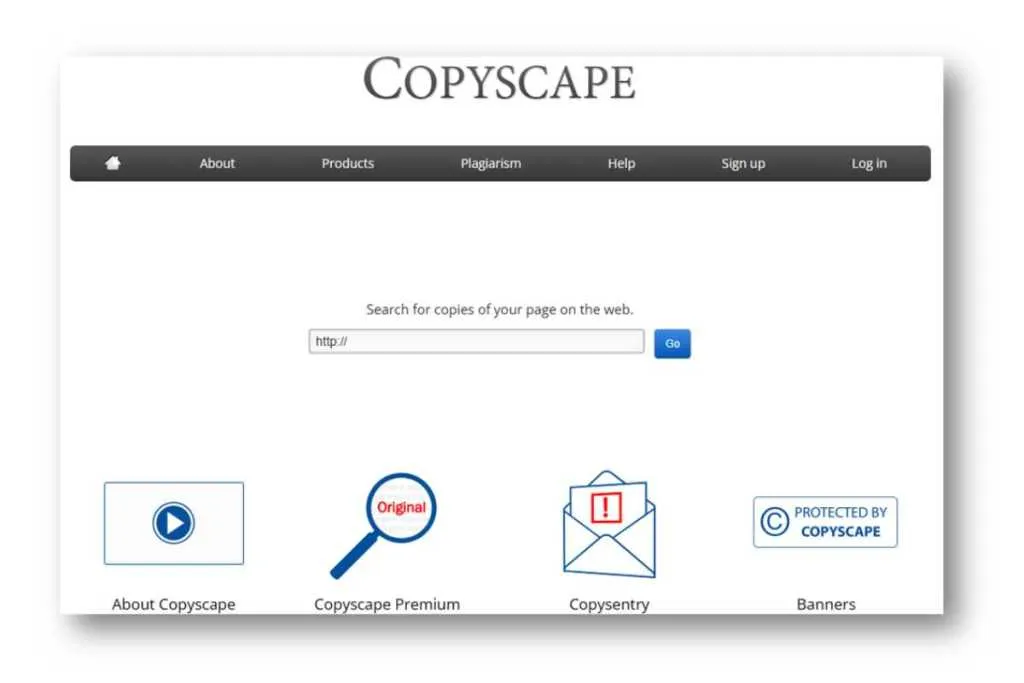 Copyscape is a well-known plagiarism checker that offers a free version with limited features.