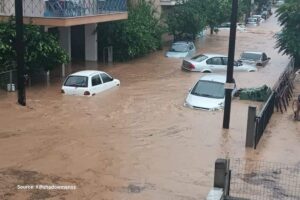 Shocking: Three years worth of rain fell within two days in Greece
