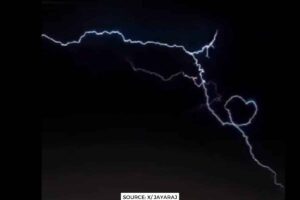 Lucknow Rains: 'Never seen before, heart shape lightning scared people