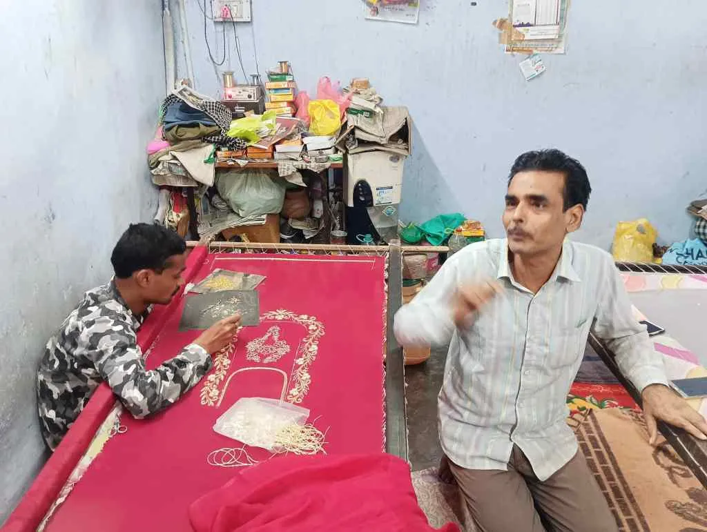 Zari Artists of Bhopal