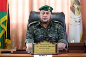 Who was Palestinian army leader Jihad Muheisen killed in Israeli attack