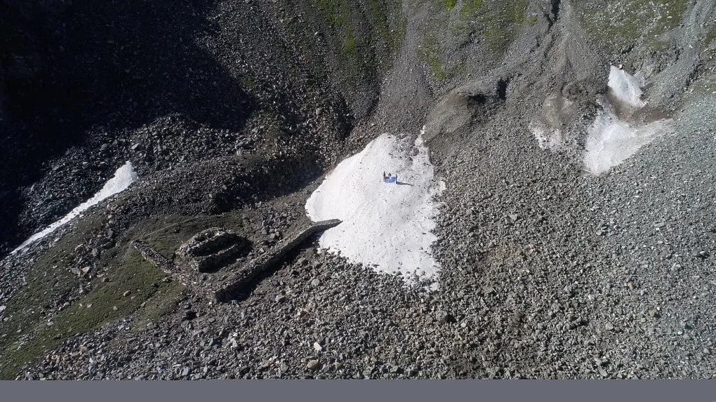 A growing glacier. (Photo courtesy of Zakir Hussain Zakir)
