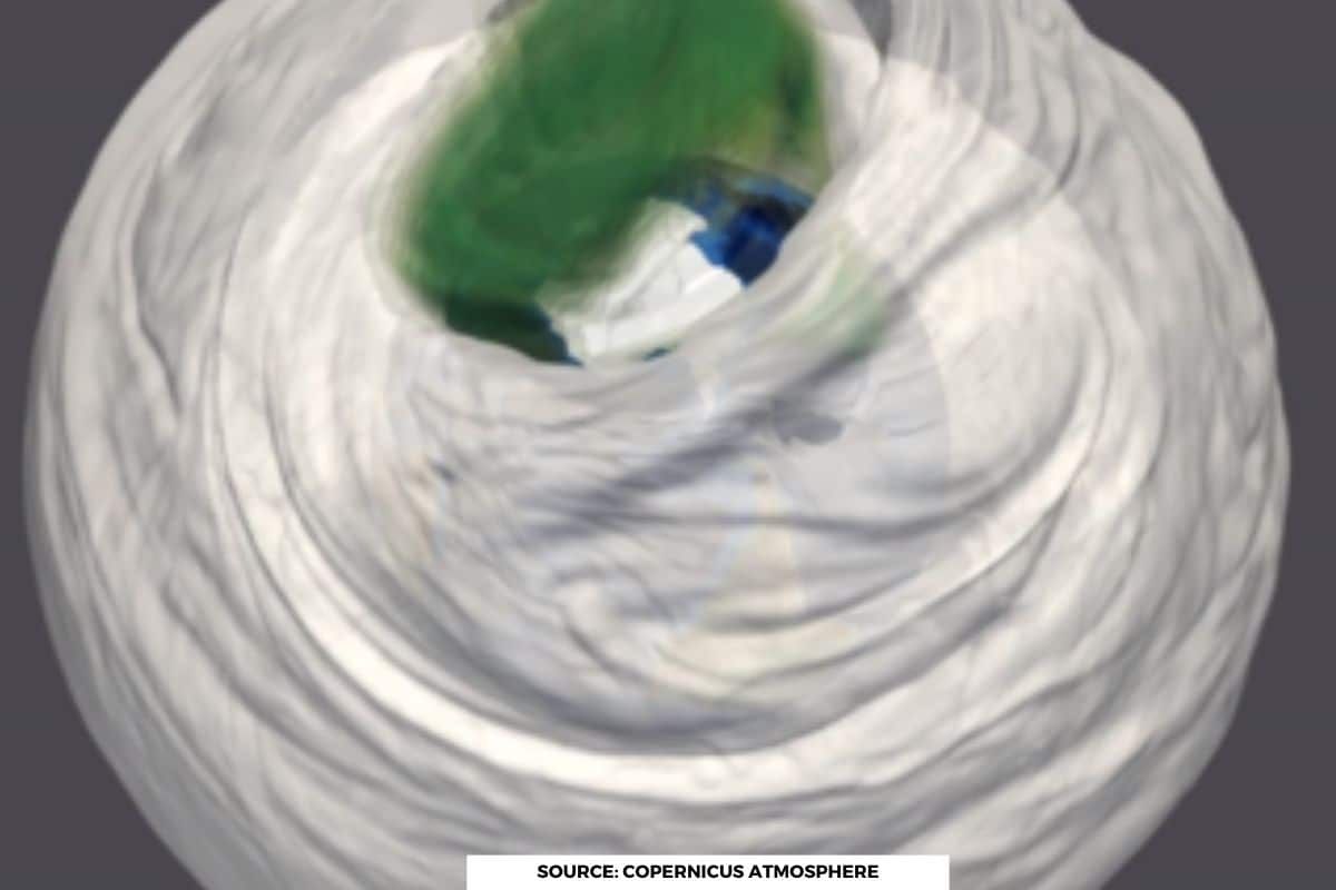 Unusual pattern in Southern Hemisphere ozone hole raises questions
