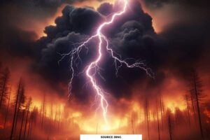 Lightning leading cause of wildfires, threatening carbon storage