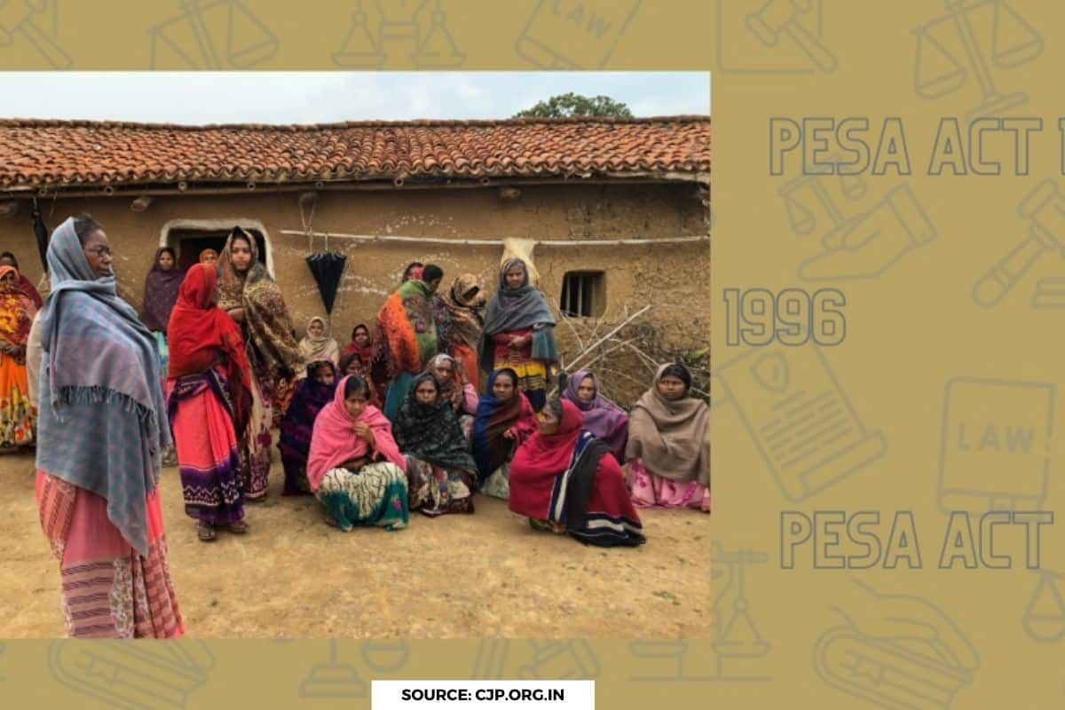 What is the PESA Act and how Madhya Pradesh Chattisgarh dilutes it's provisions?