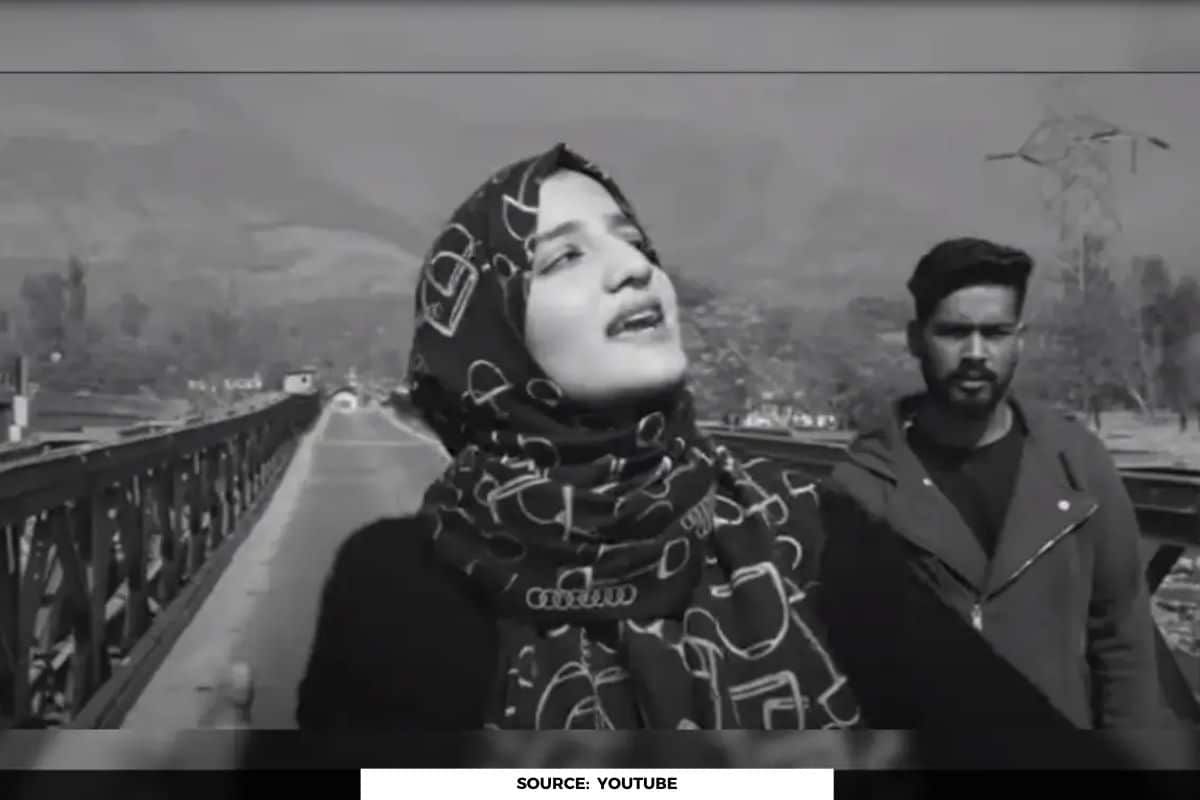 Who is Kashmiri Rapper Humaira Jan, appeared in Govt. promotional video?