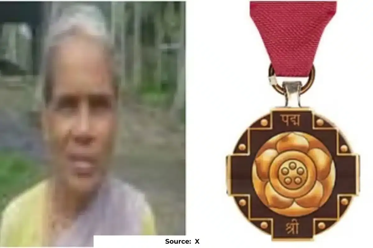 Who is K Chellammal received Padma Shri Award for organic farming?