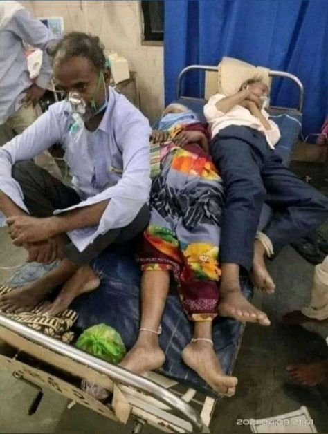 Covid in India: Hospitals overwhelmed and in demand for oxygen