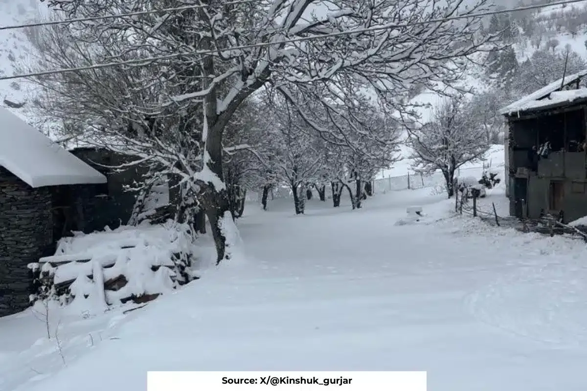 Latest Advisory: These roads are blocked in Himachal due to snowfall