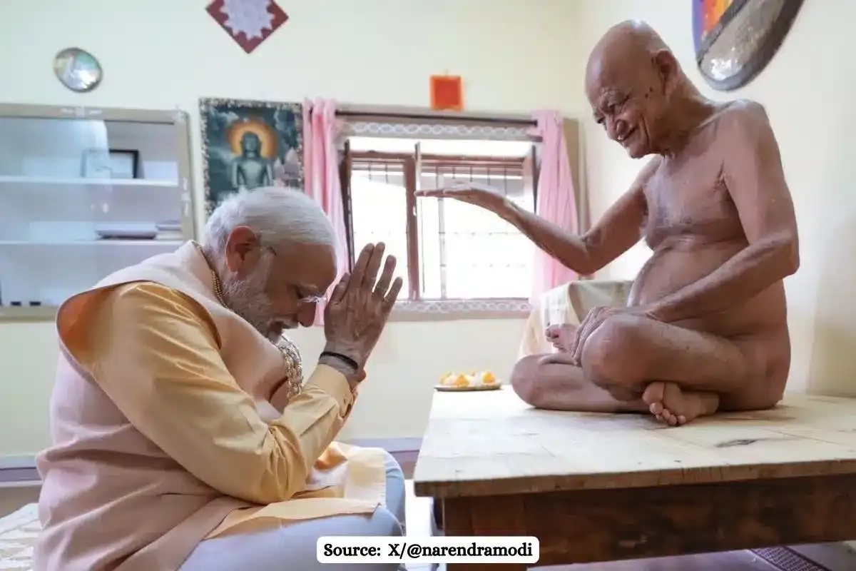 Who was Jain muni Acharya Vidyasagar died of Sallekhna?