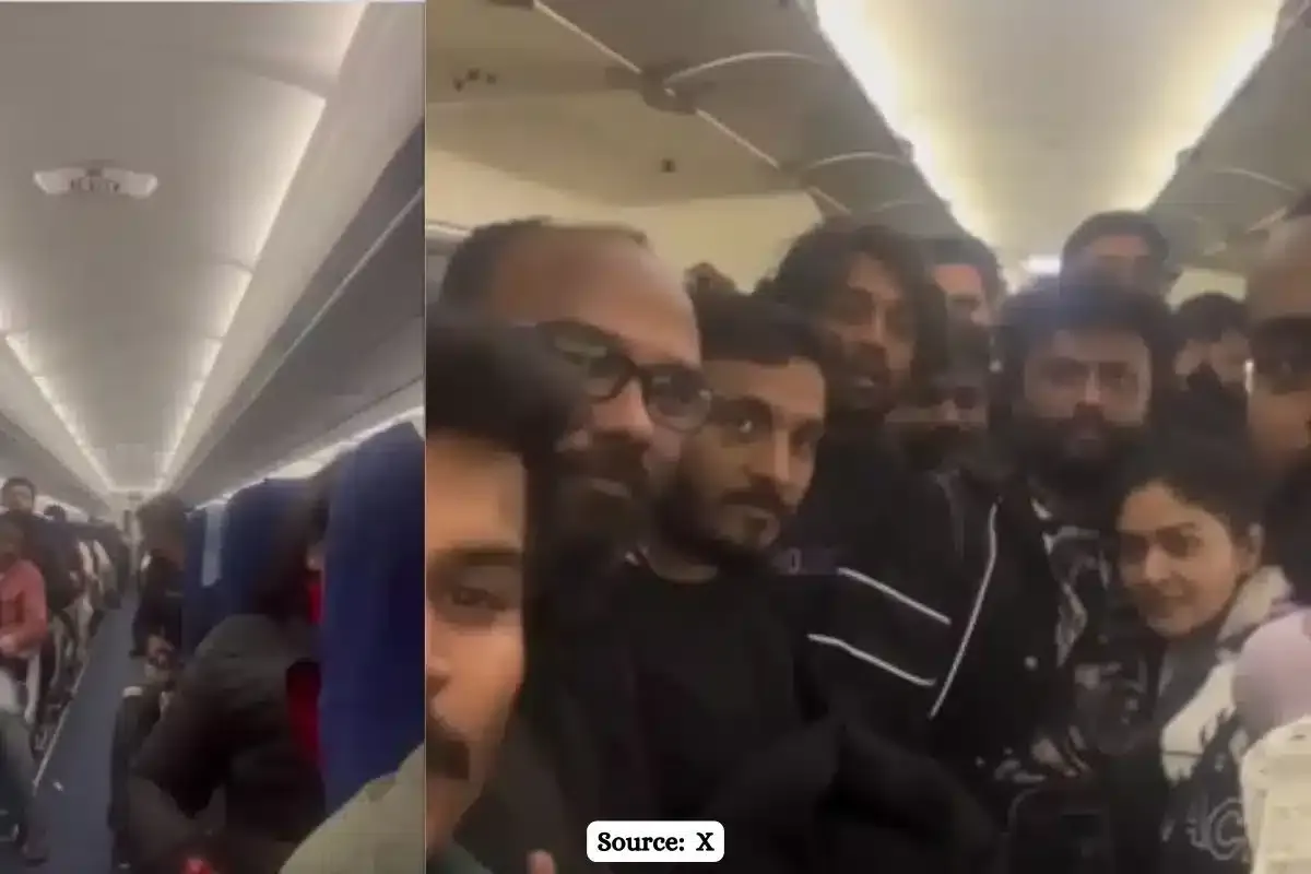 Delhi to Srinagar Indigo flight caught in a storm, watch turbulence video