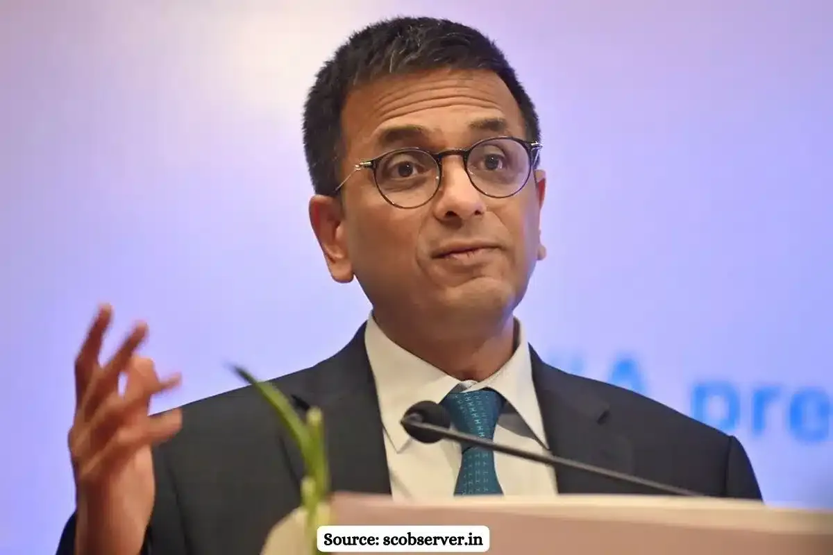 Does Chief Justice DY Chandrachud belong to a poor family?