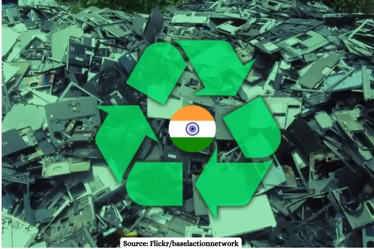 E-waste recycling in India, capacity data