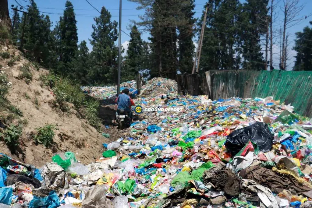 gulmarg waste management in question