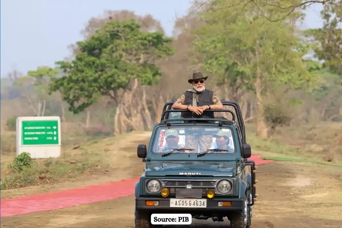 What changed in Kaziranga National Park after PM Modi took charge of Nation?