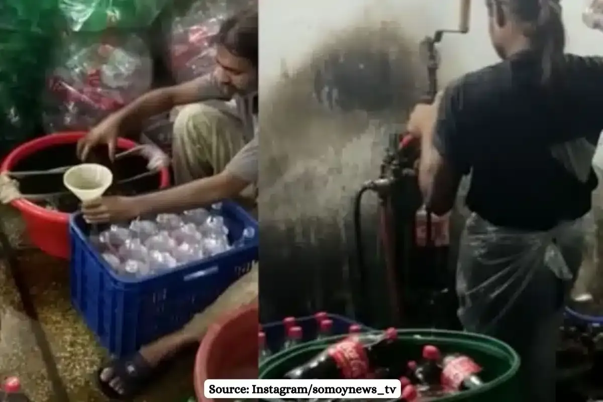 Fact Check of viral video of making fake Coca-Cola and Pepsi