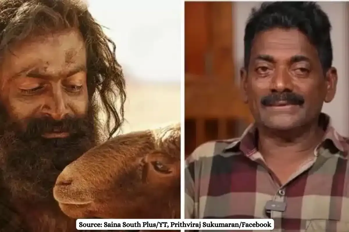 Who is Najeeb Muhammad on whom the film Aadujeevitham is based?