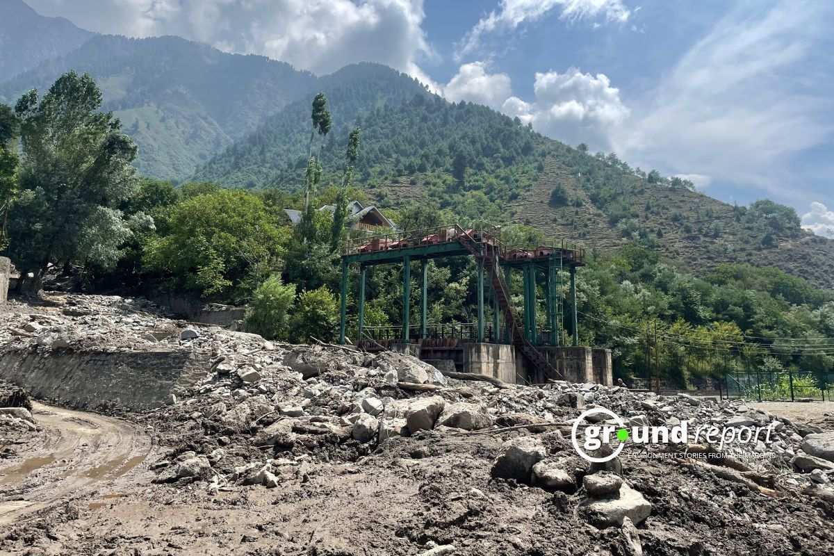 Cloudburst destroys farms in Kawacharwan village of Ganderbal - Content Image