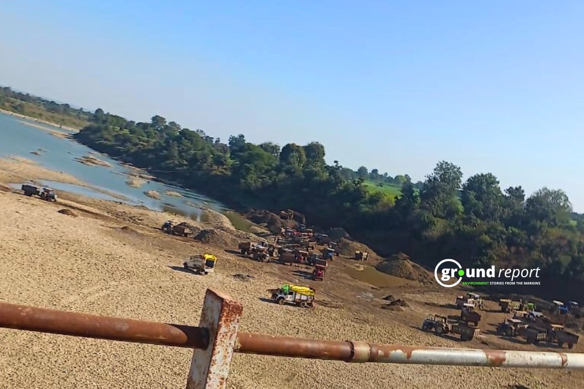 Rajgarh District illegal sand mining