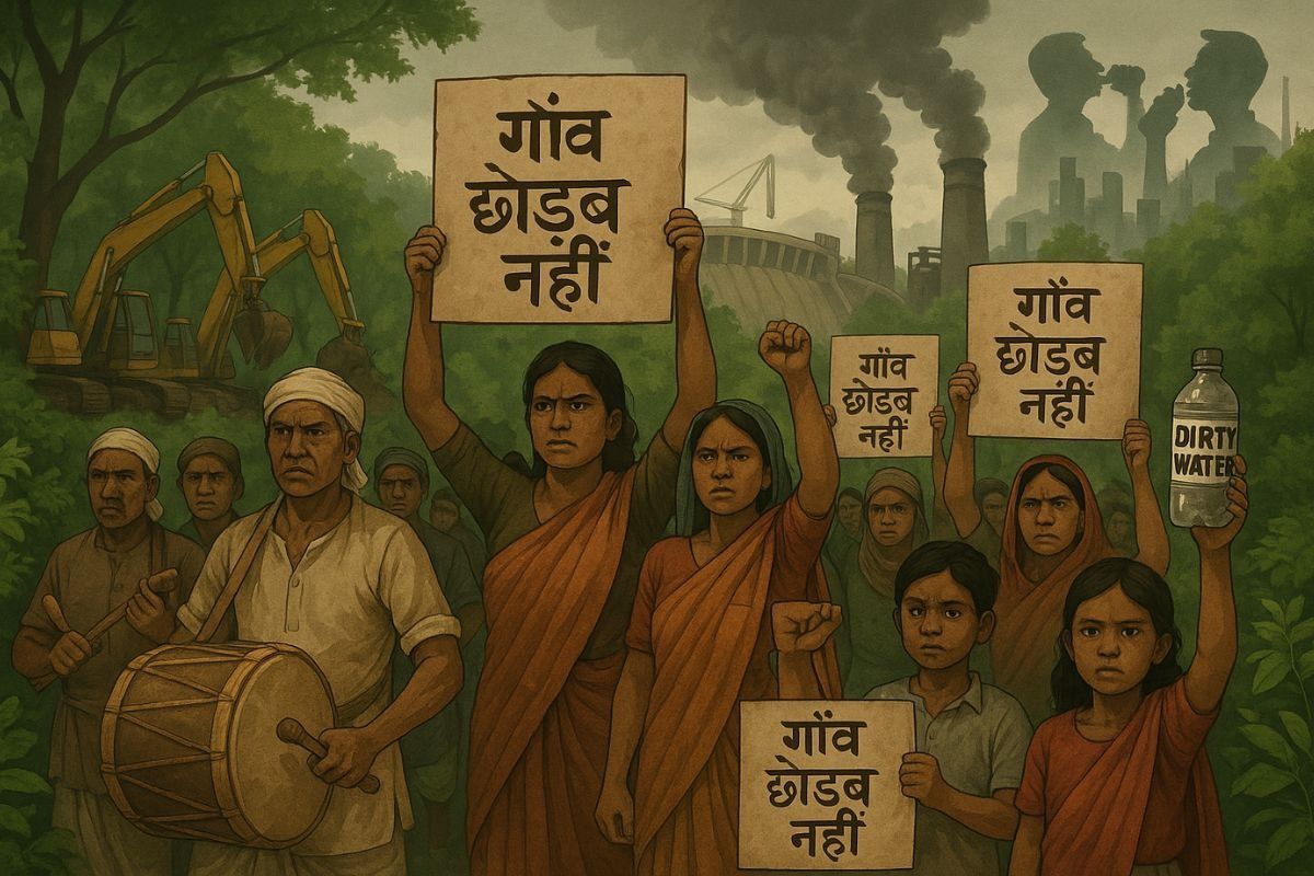 What message Adivasi resistance anthem to protect Jal Jungle Jameen give us?