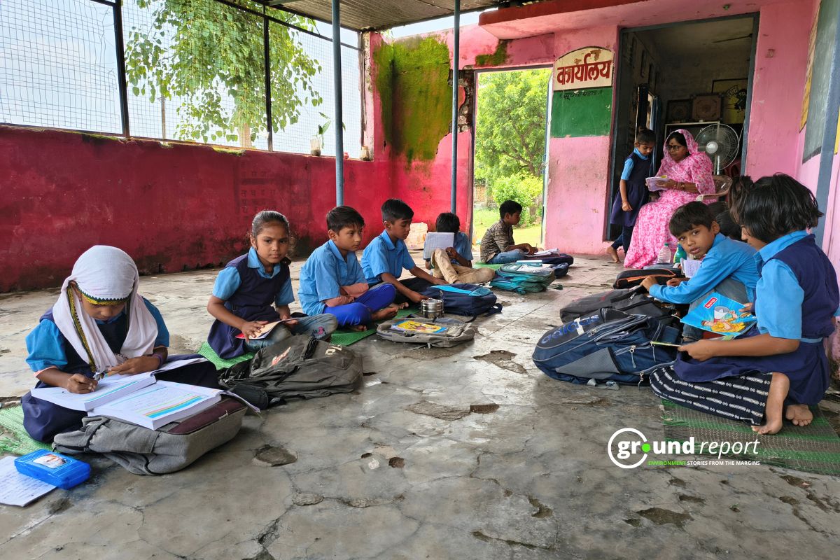 Government school buildings in bad condition in madhya pradesh