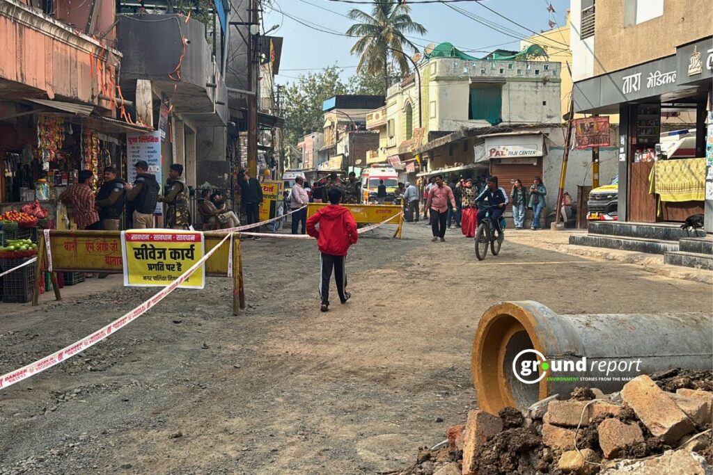 sewage line indore