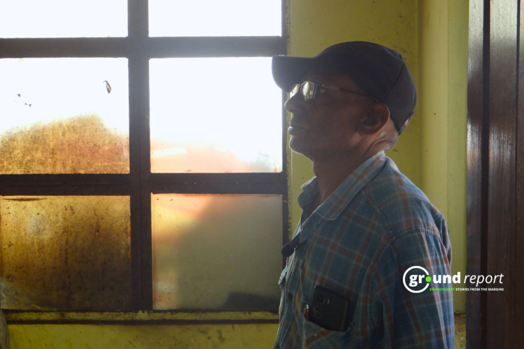 Netram Dhakad, who runs the Maruti Boys' Hostel in MP Nagar, Bhopal. He states that the disruption in the supply of commercial gas cylinders could make it difficult to operate the hostel's kitchen. Photo: Chandra Pratap Tiwari