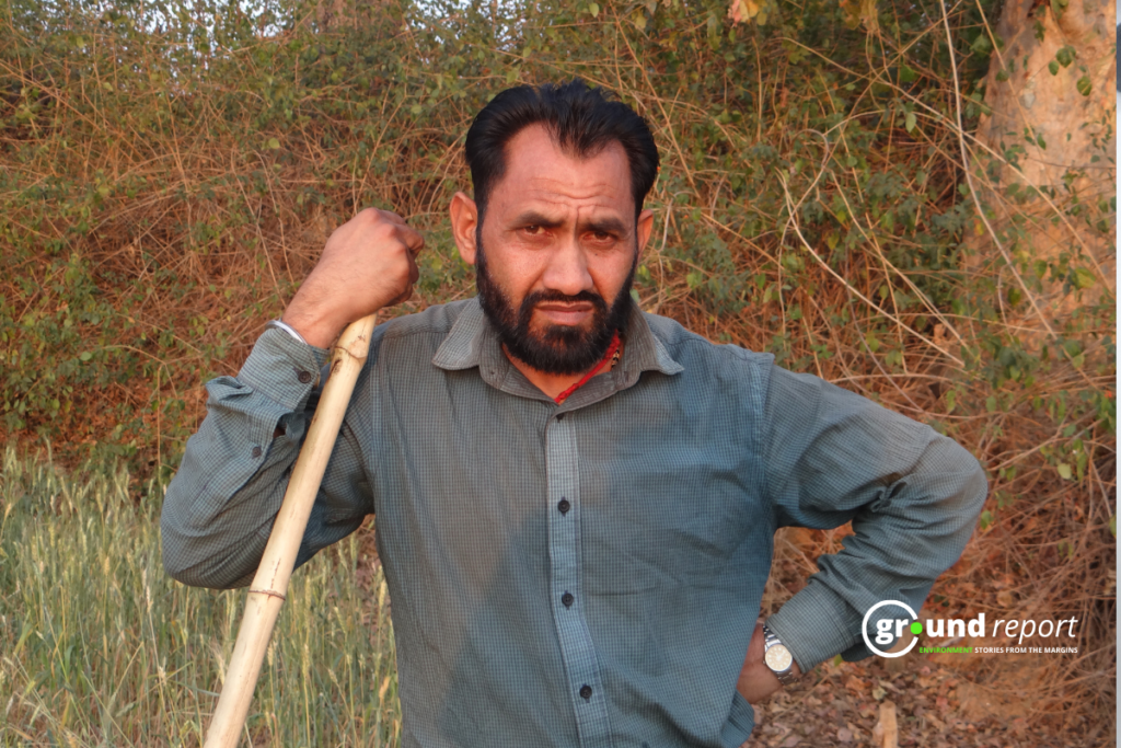 Elephant in mauganj affect villages
