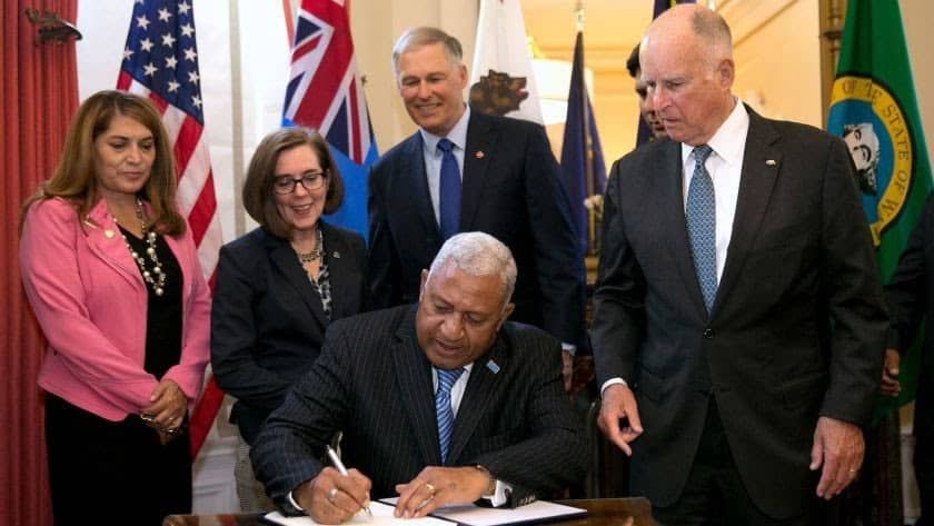 President of Fiji congratulates Biden before official victory