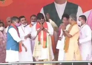 Mithun Chakraborty joins Bharatiya Janata Party