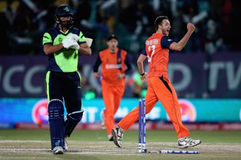 Netherlands Cricketer Paul van Meekerene is now working as delivery boy