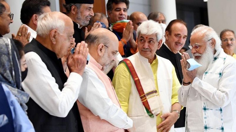 370 was not discussed in the all-party meeting