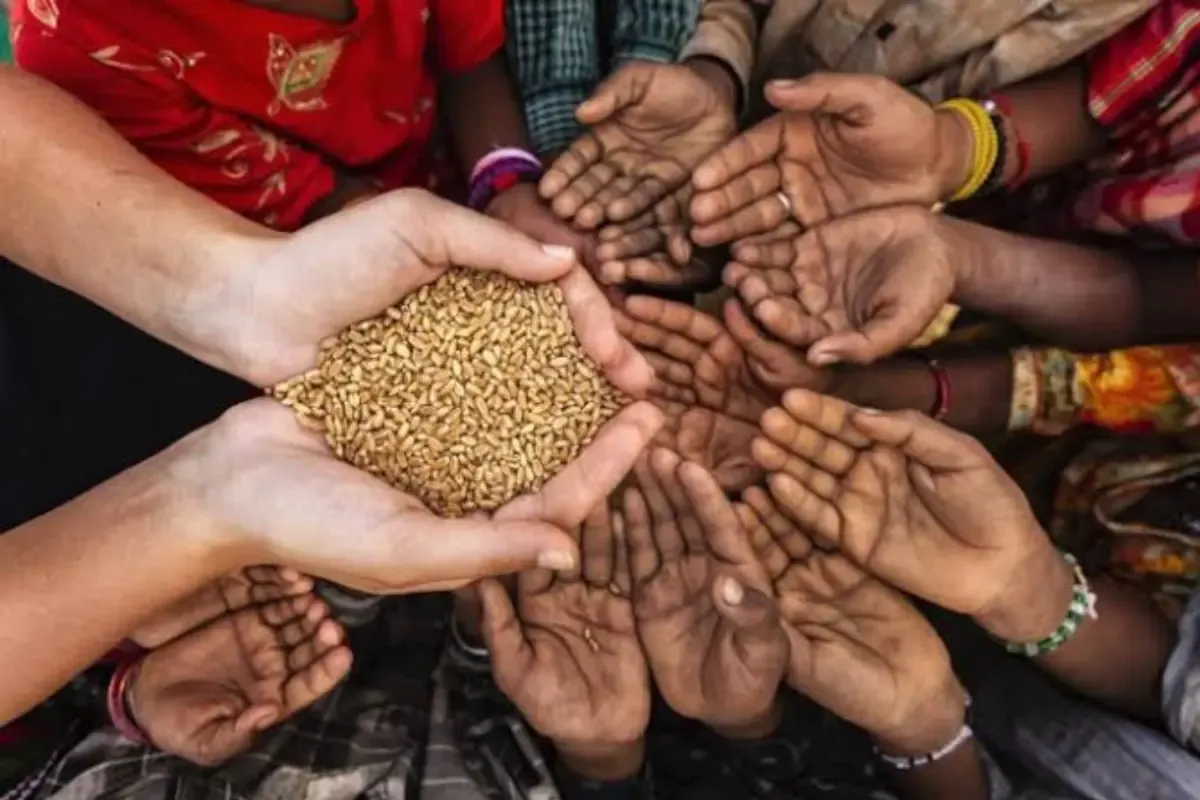 Every minute 11 people are dying due to hunger across the world