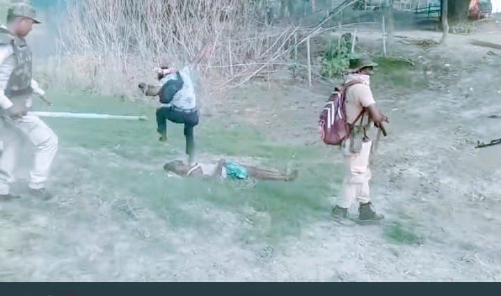 Watch Heart-wrenching video of Assam police firing on civilians