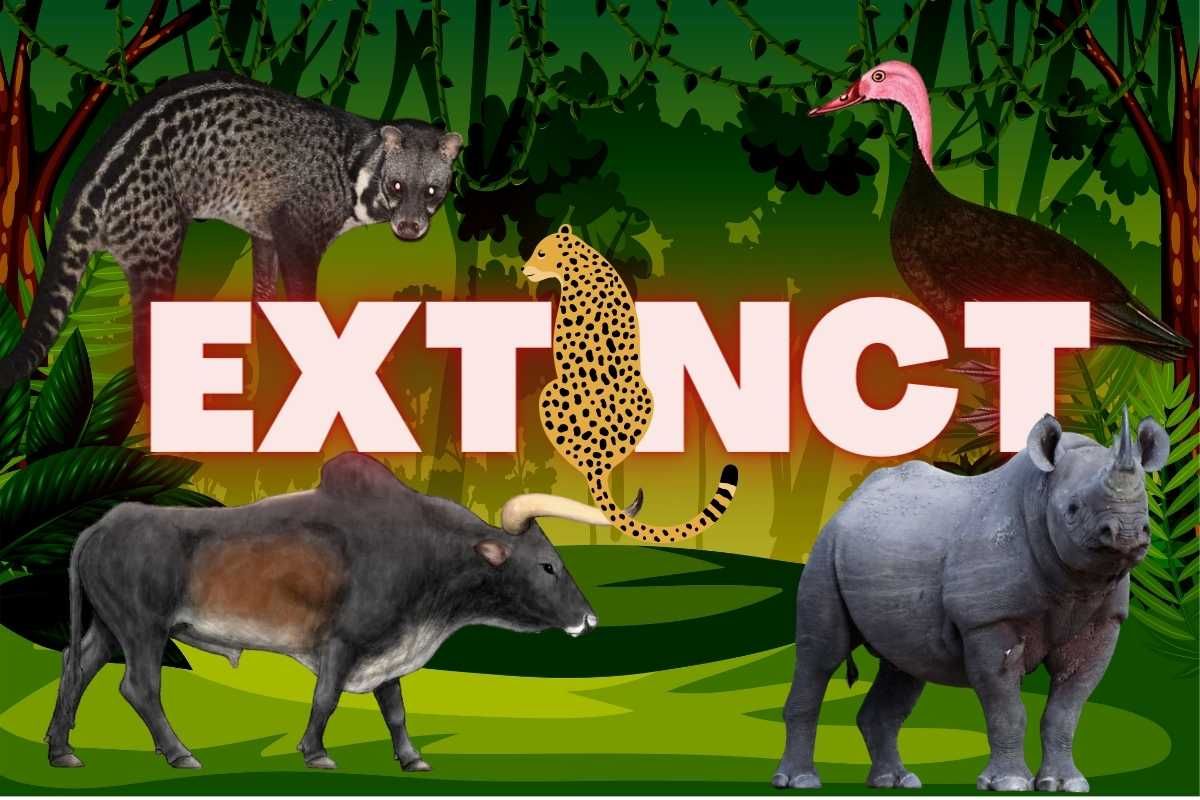 Cheetahs are back, but what all animal species are extinct in India?