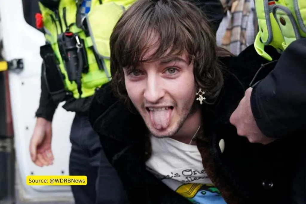 Patrick Thelwell threw eggs on King Charles