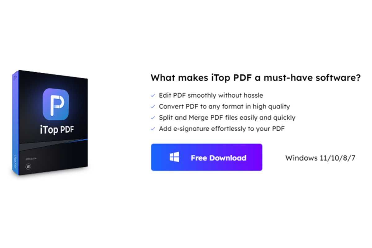 The case for iTop PDF to word converter