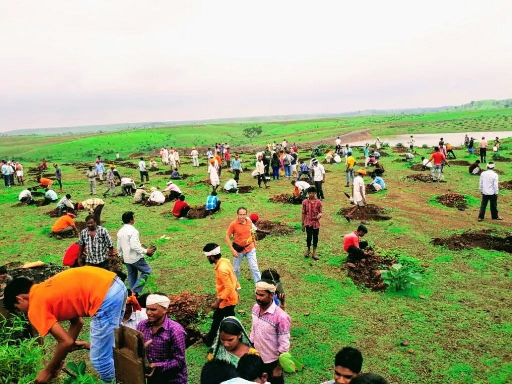 We owe a part of it to the Vanvasi - Bhil community of Jhabua. Their values of 'we - part of nature' manifests in the form of Matavan - foresting around 100 acres of land in the last 10 years