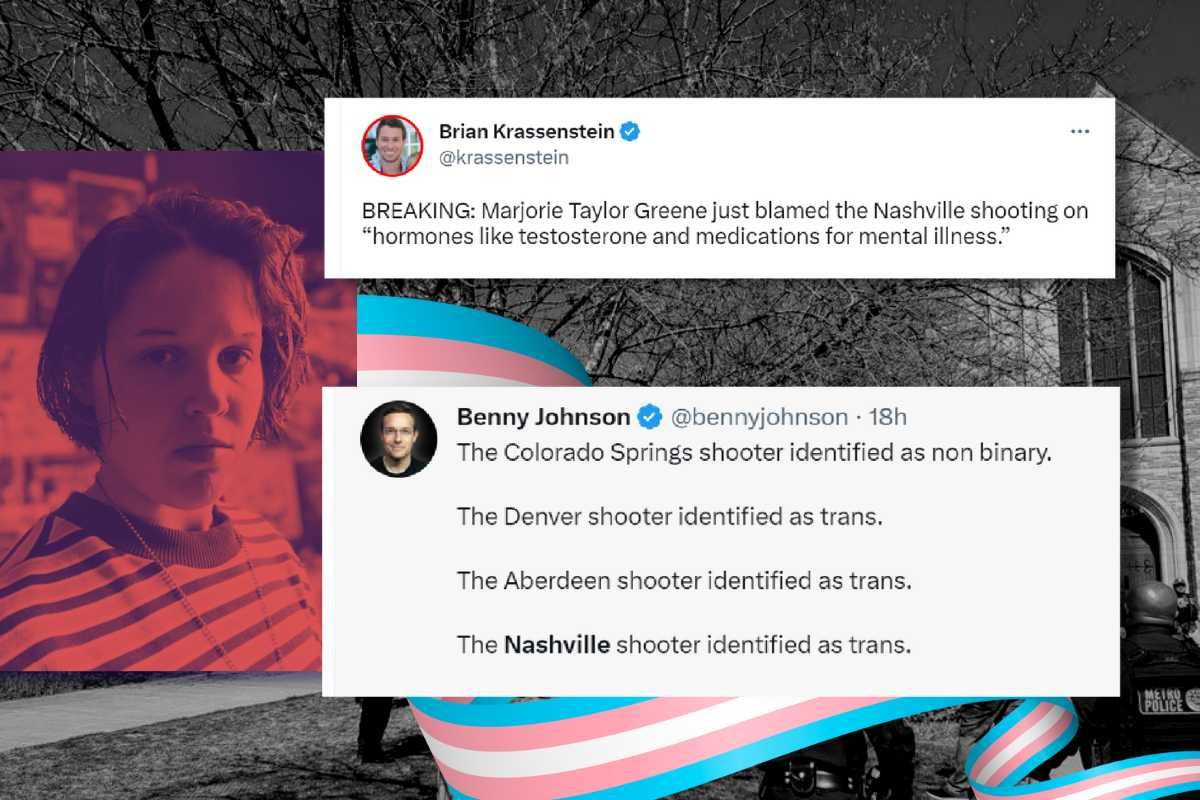 How does shooting lead to the anti-trans sentiments among US people?
