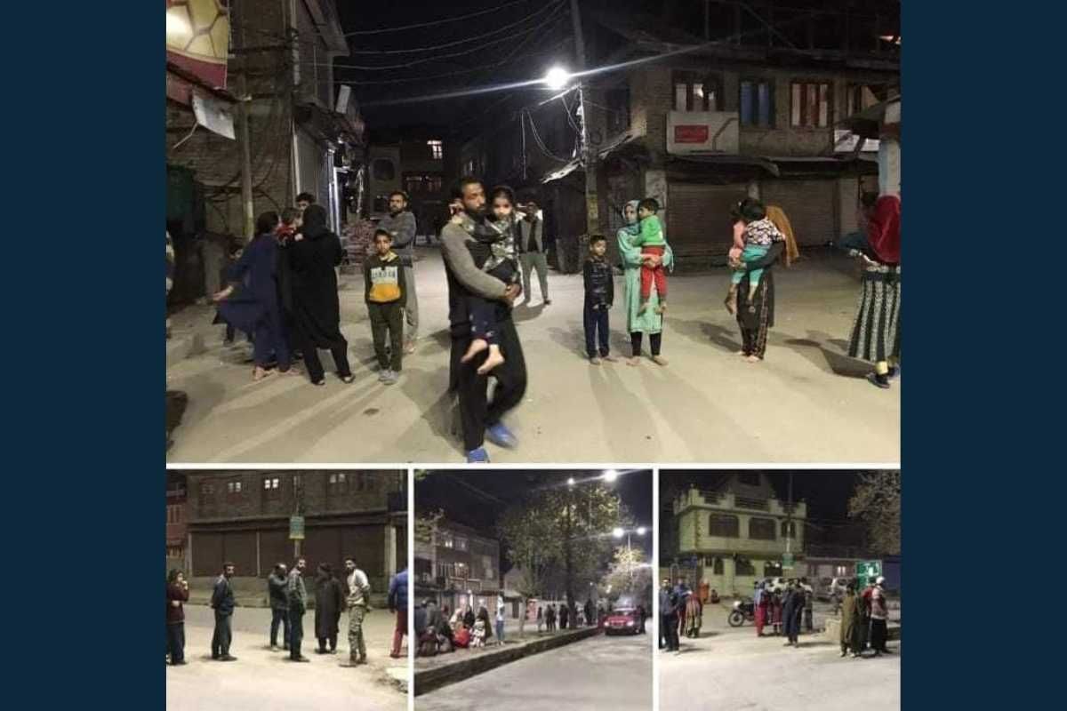 Major Earthquake in Jammu & Kashmir