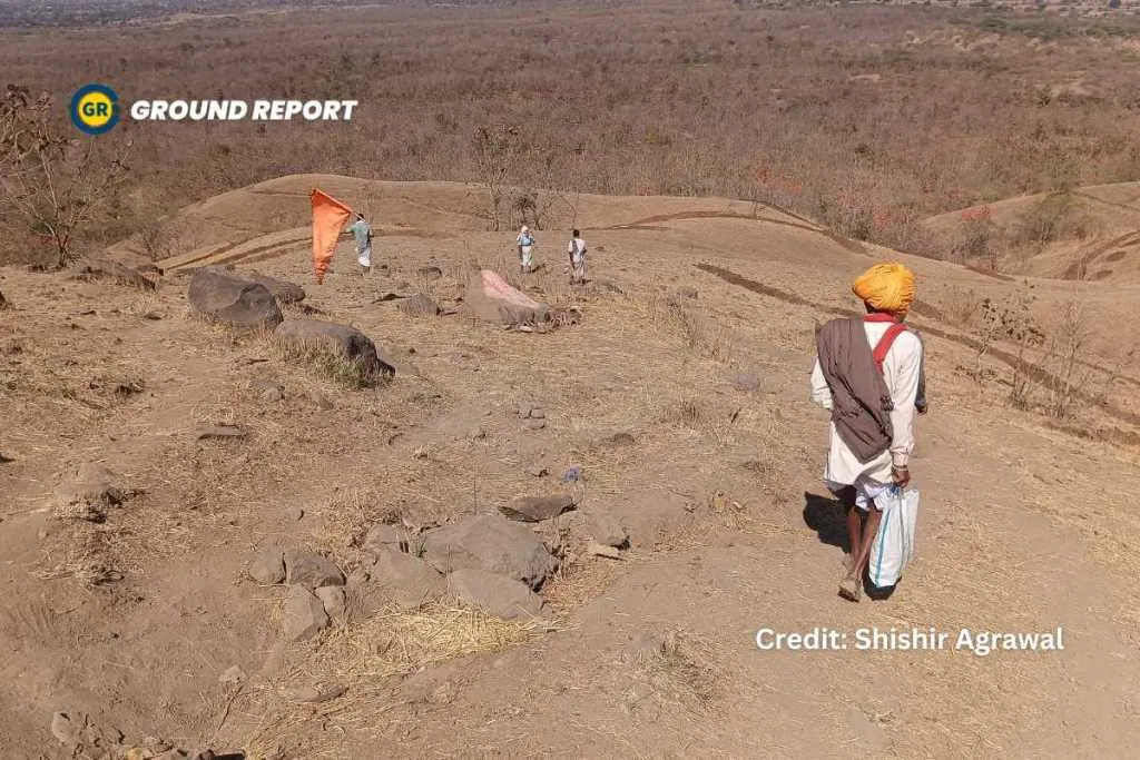 हलमा करके लौटते ग्रामीण Halma Jhabua