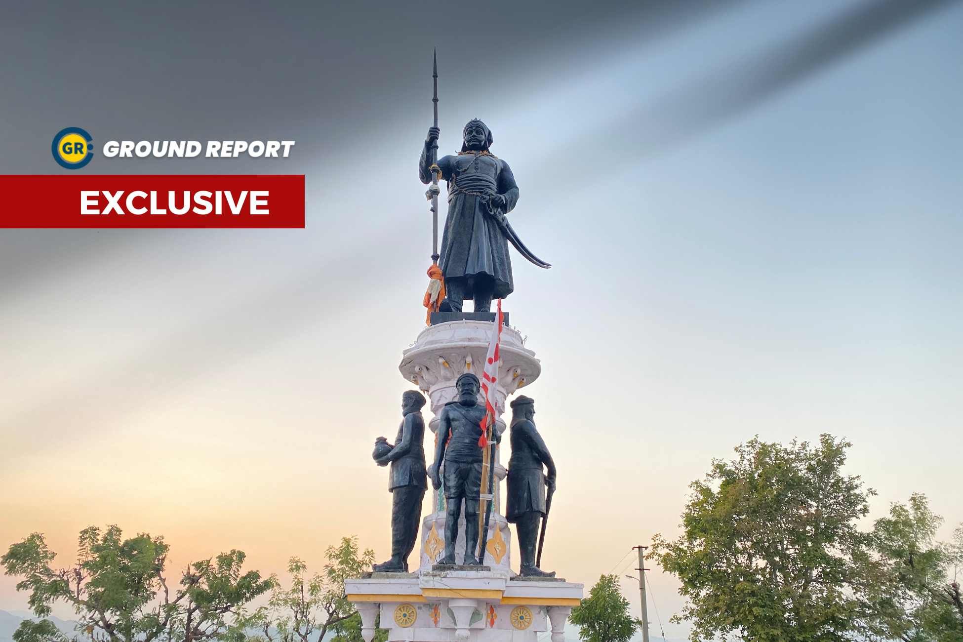 Maharana Pratap’s samadhi sthal is in the state of destitute